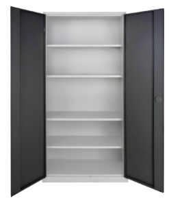 Variation #38865 of 7 Inovatec-fluegeltuerenschrank-4-fachboeden-920x1950x420mm-lichtgrau-anthrazit-2.jpg