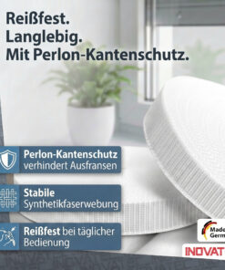 INOVATEC 50 m Rollladen Gurtband Mini 12 mm in verschiedenen Farben 9 inovatec-rollladengurt-maxi-23mm-50m-kantenschutz-weiß.jpg