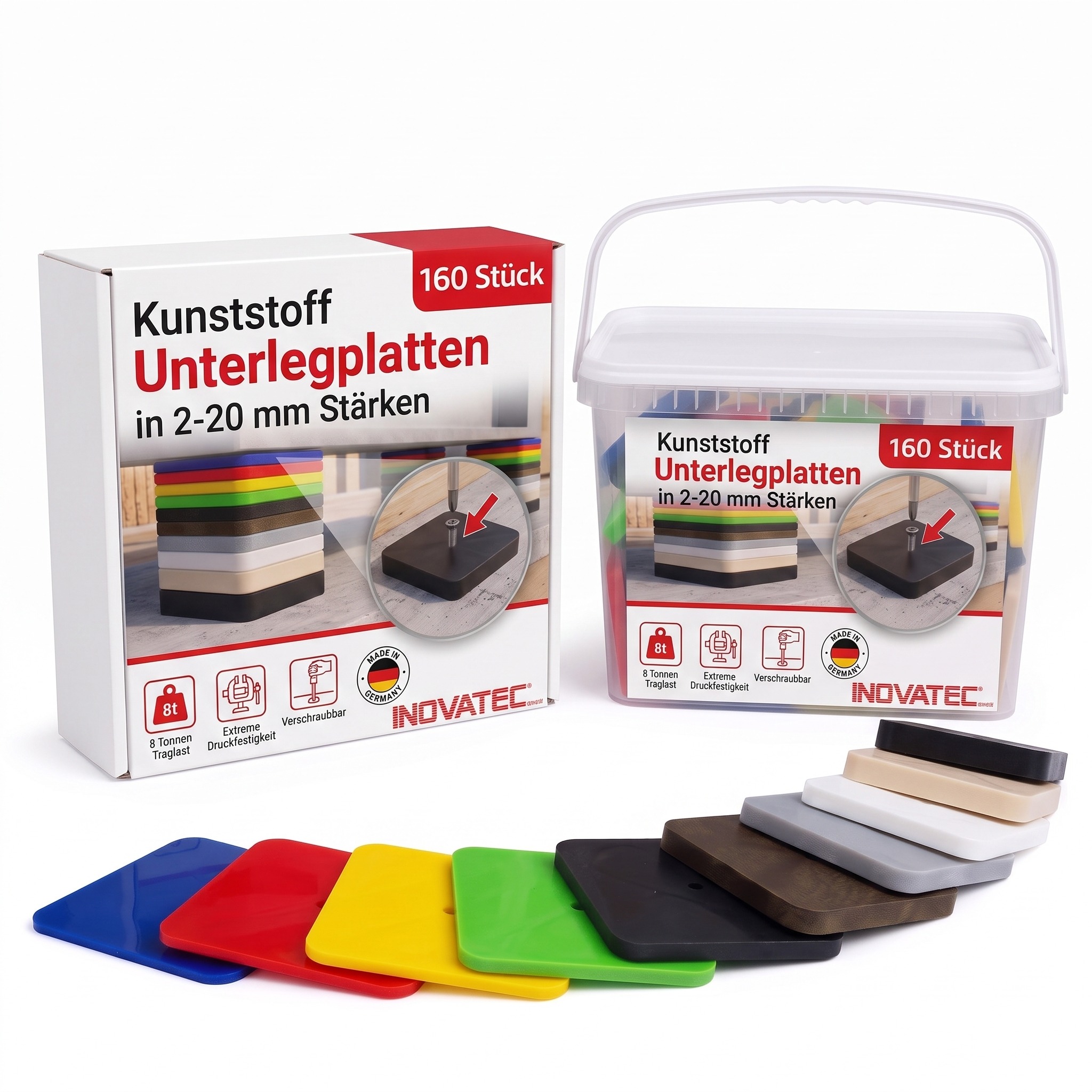 INOVATEC Kunststoff Unterlegplatten 70 x 70 1 inovatec-kunststoff-unterlegplatten-70x70-karton-und-eimer-1.jpg