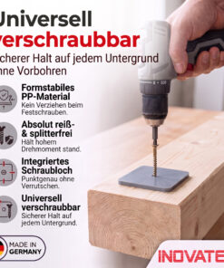 INOVATEC Kunststoff Unterlegplatten 70 x 70 18 inovatec-kunststoff-unterlegplatten-70x70-verschraubbar.jpg