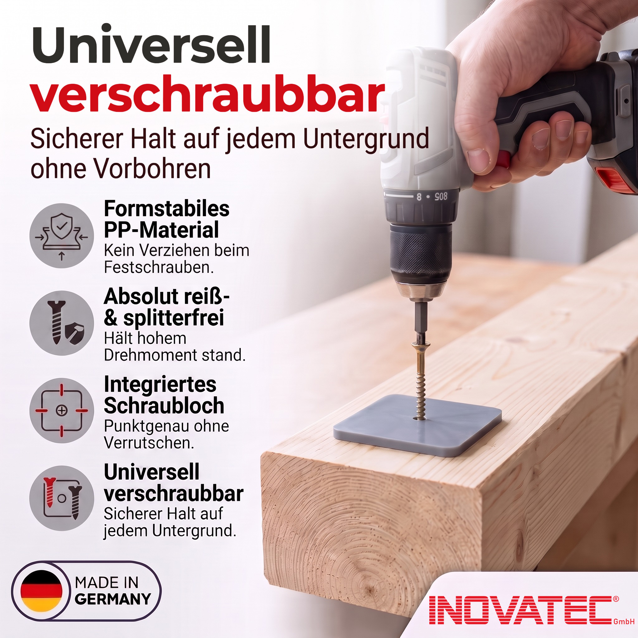 INOVATEC Kunststoff Unterlegplatten 70 x 70 8 inovatec-kunststoff-unterlegplatten-70x70-verschraubbar.jpg