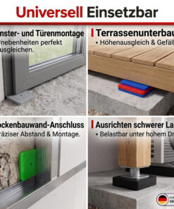 INOVATEC Kunststoff Unterlegplatten 70 x 70 20 inovatec-kunststoff-unterlegplatten-70x70-universell.jpg