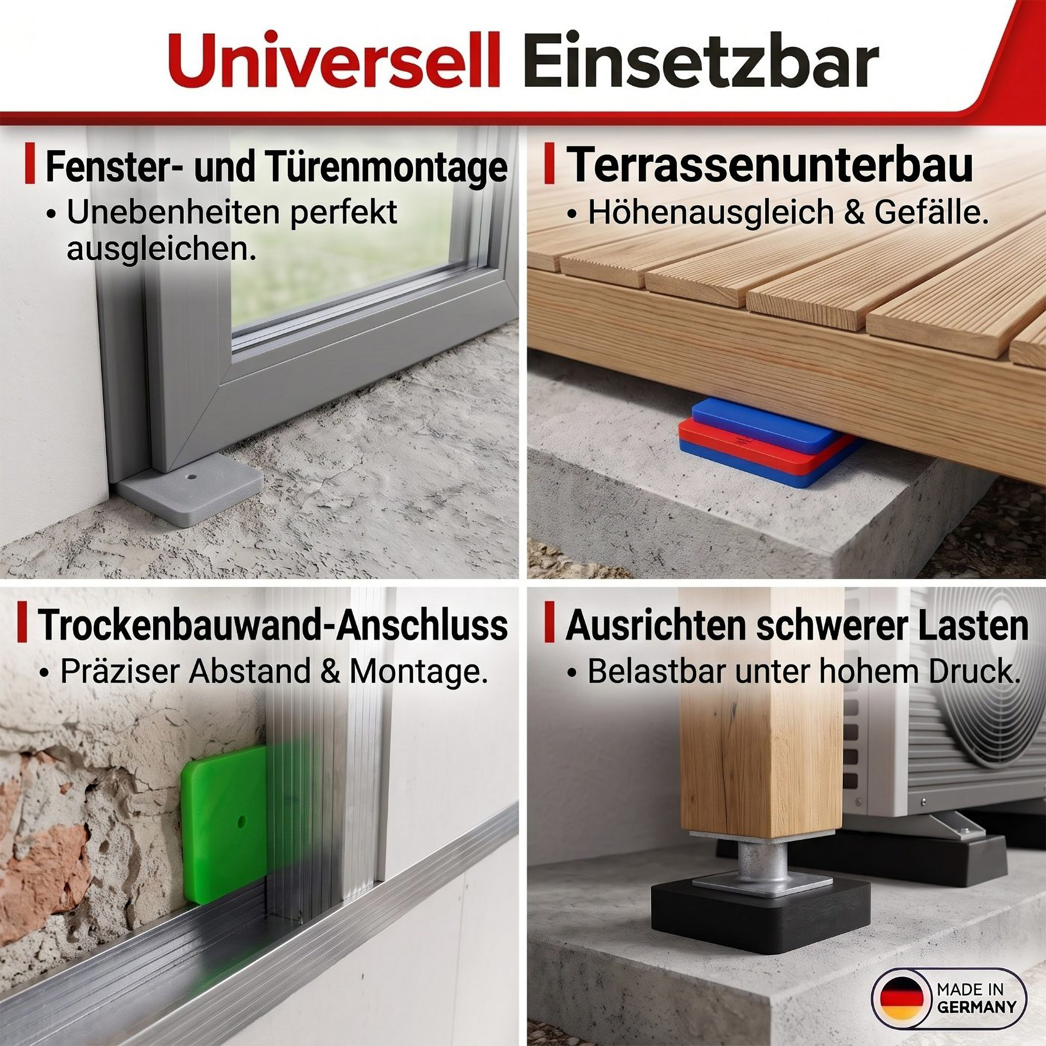 INOVATEC Kunststoff Unterlegplatten 70 x 70 10 inovatec-kunststoff-unterlegplatten-70x70-universell.jpg
