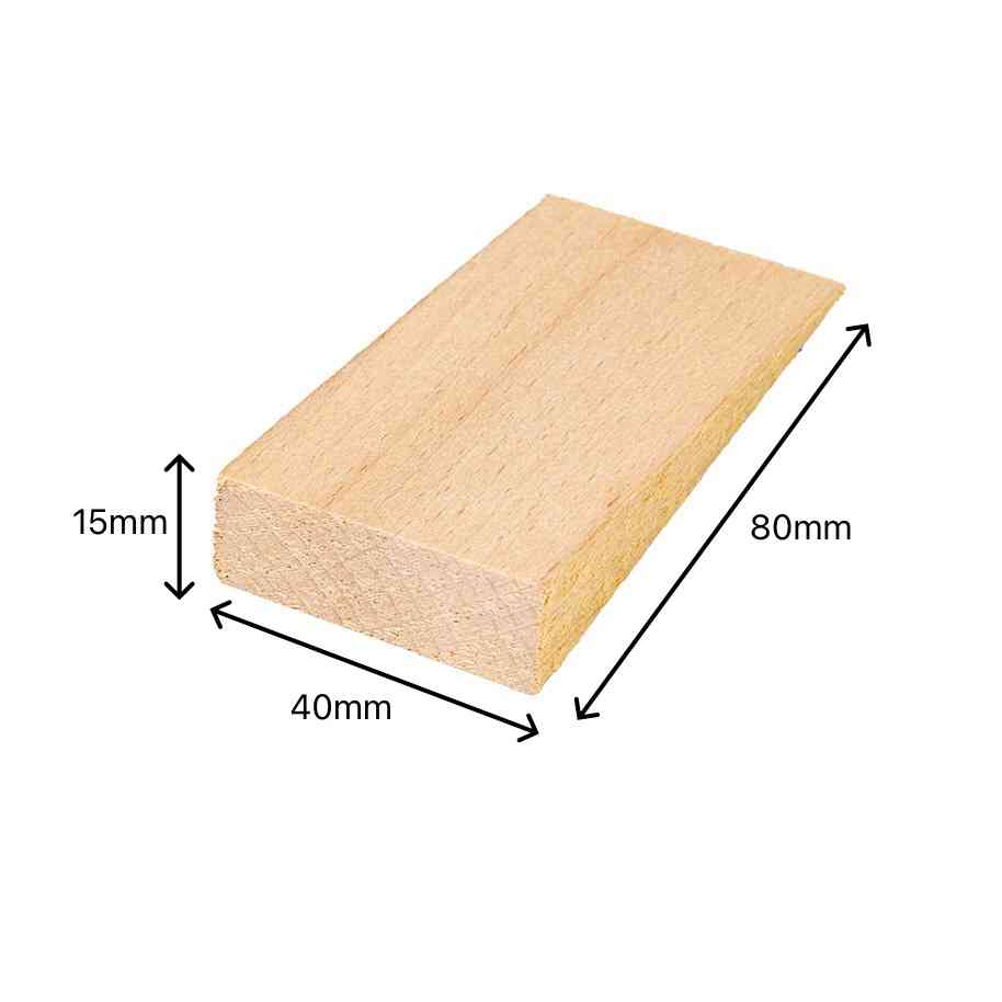 100 x INOVATEC Holz Keile in verschiedenen Abmessungen im Karton 8 80x40x15mm_holzkeile_natur_bemaßung_small.jpg